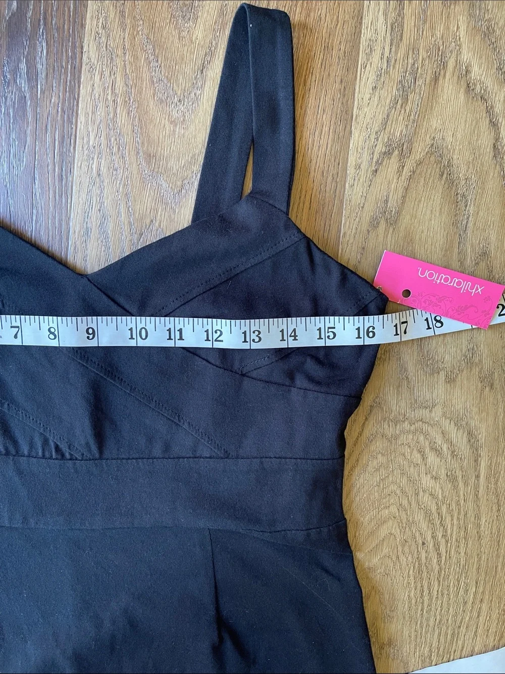 Xhilaration Ebony Body Hugging Dress Size Medium NWT
